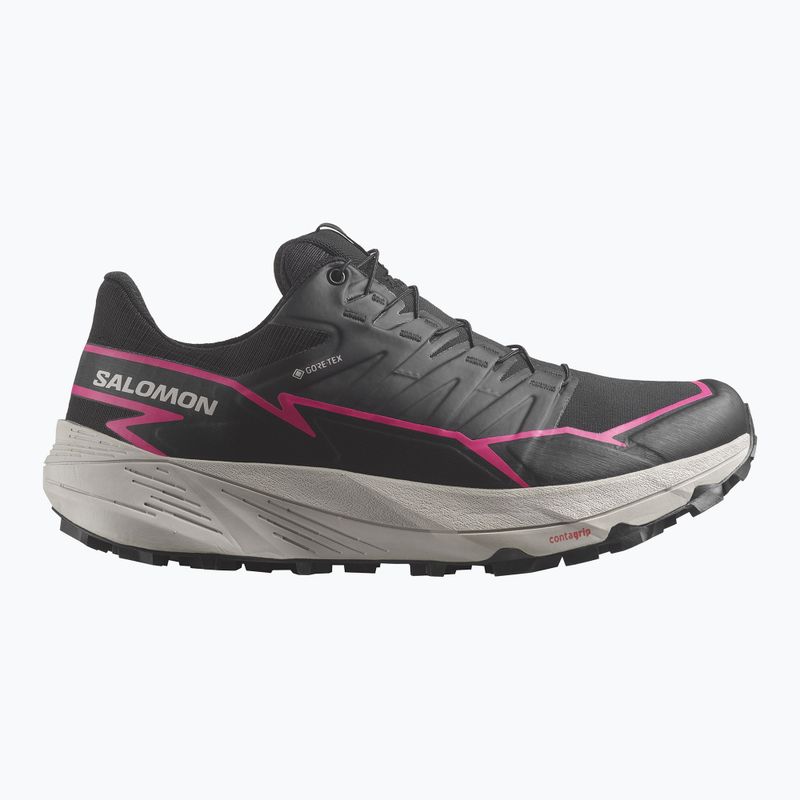 Moteriški bėgimo batai Salomon Thundercoss GTX black/black/pink