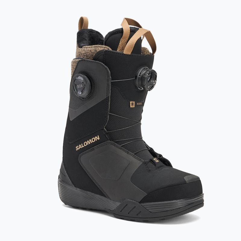 Moteriški snieglenčių batai Salomon Kiana Dual Boa W black/black/sepia tint