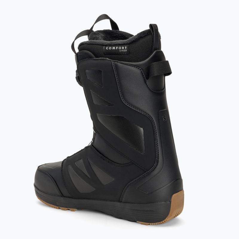 Vyriški Salomon Launch Boa SJ Boa black/black/white snieglenčių batai 2
