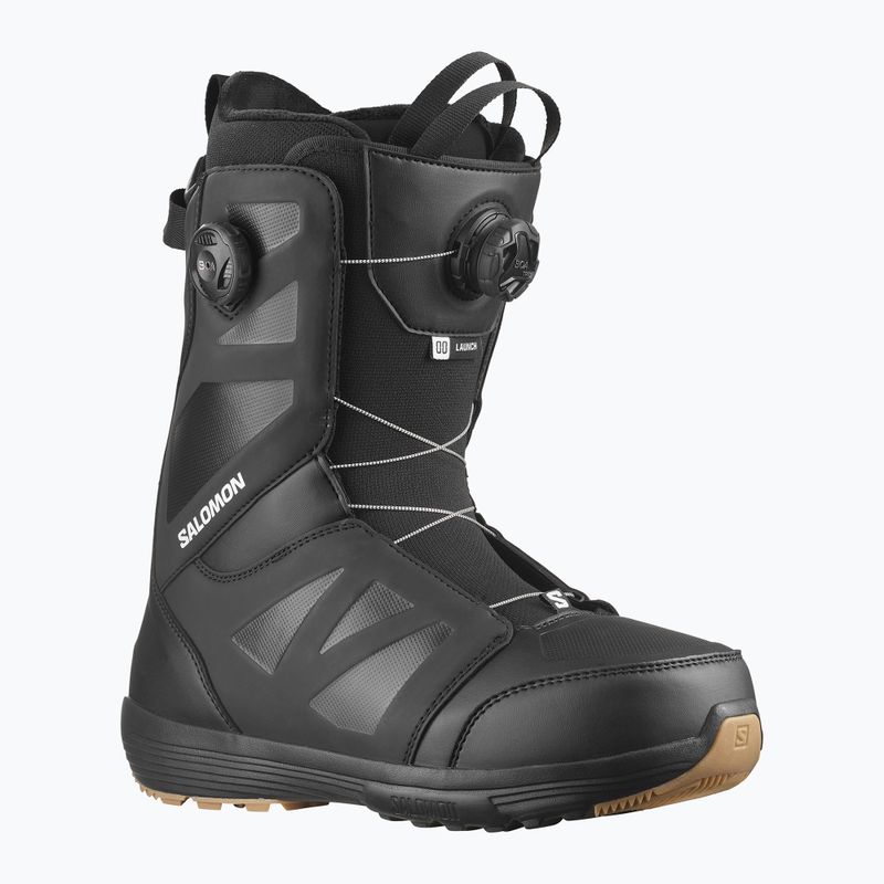 Vyriški Salomon Launch Boa SJ Boa black/black/white snieglenčių batai 6