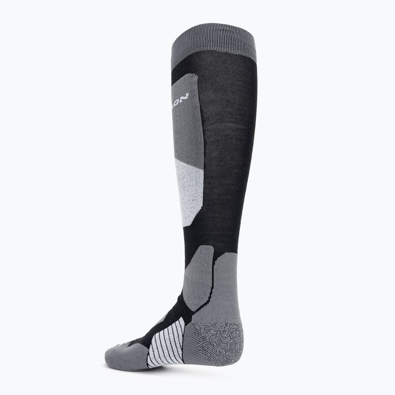 Salomon S/Access slidinėjimo kojinės 2 poros juodos/beluga 5