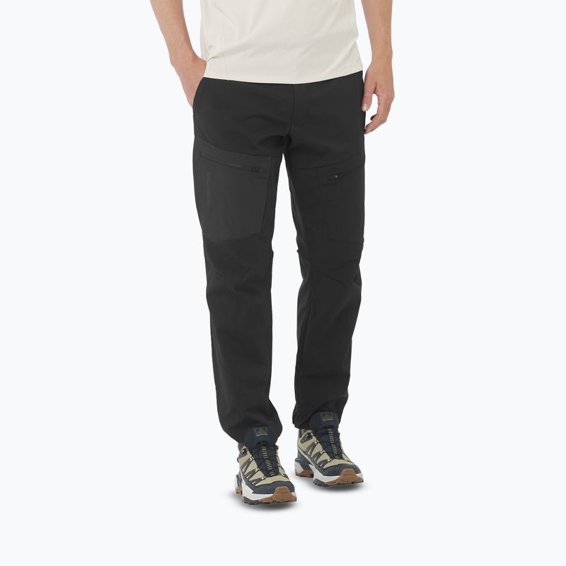 Vyriškos žygių kelnės Salomon Outerpath Utility deep black