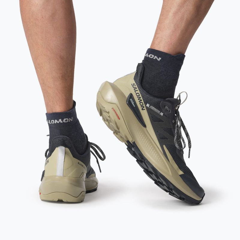 Vyriški turistiniai batai Salomon Elixir Activ carbon/slate green/glacier 15