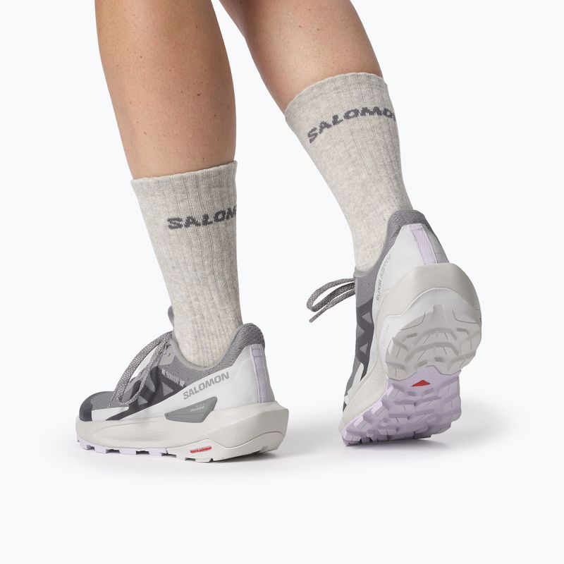 Moteriški turistiniai batai Salomon Elixir Activ GTX shskin/glacier gray/opetal 15