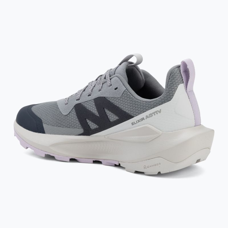 Moteriški turistiniai batai Salomon Elixir Activ GTX shskin/glacier gray/opetal 3