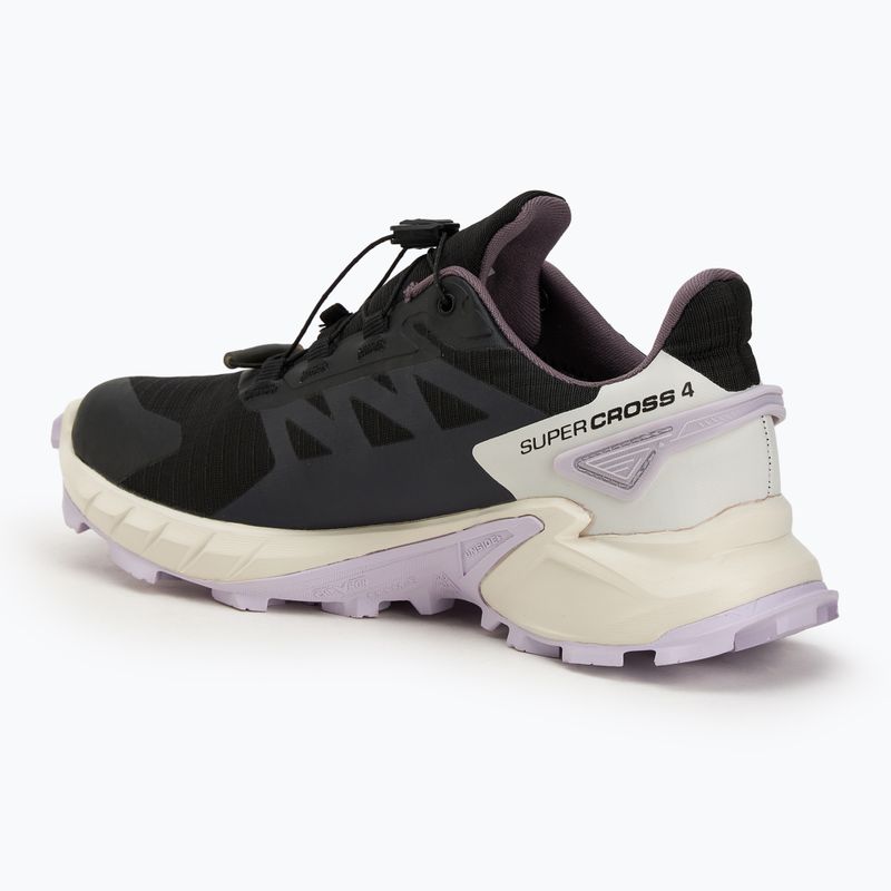 Moteriški bėgimo batai Salomon Supercross 4 GTX black/vanilla ice /orchid petal 3