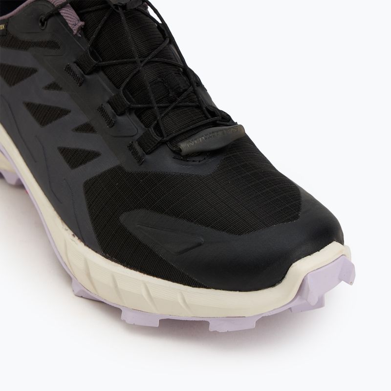 Moteriški bėgimo batai Salomon Supercross 4 GTX black/vanilla ice /orchid petal 7