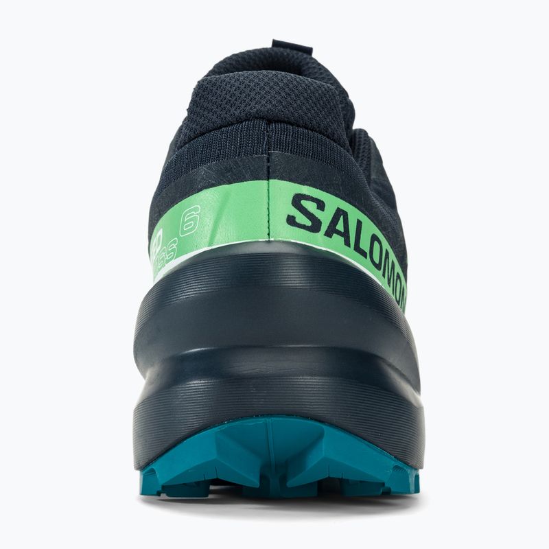 Vyriški bėgimo batai Salomon Speedcross 6 carbon/tahitian tide/white 7