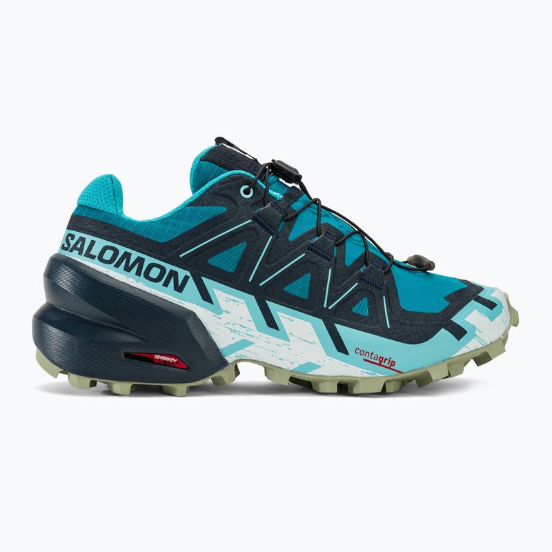 Moteriški bėgimo batai Salomon Speedcross 6 tahitian tide/carbon/tea 2