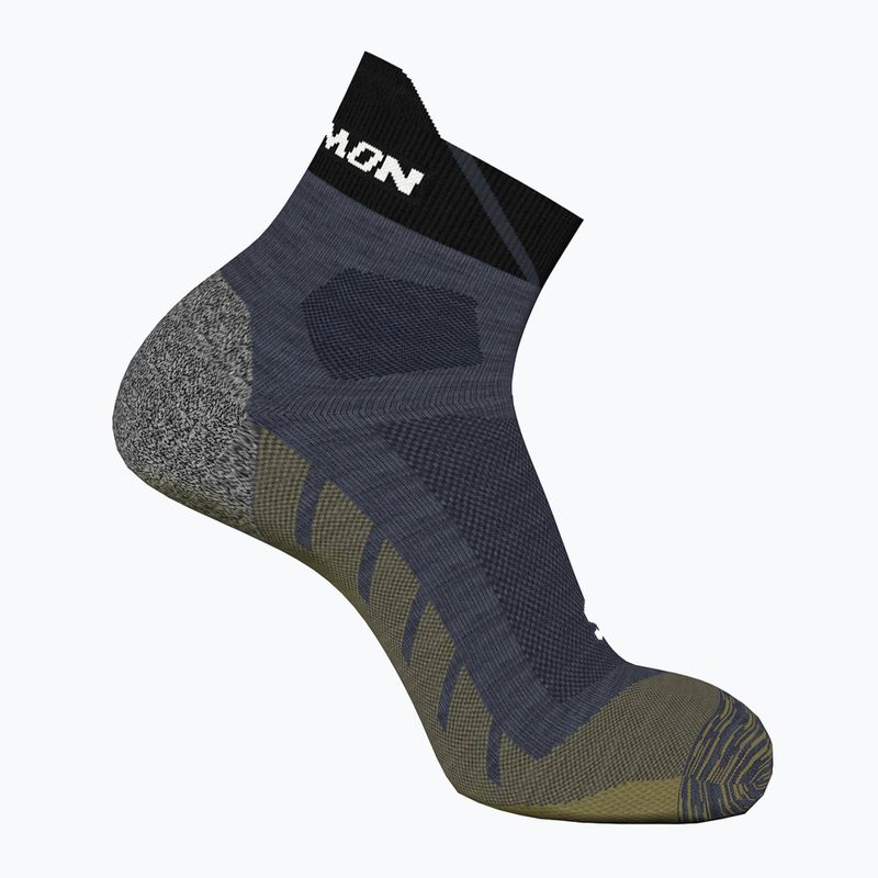 Bėgimo kojinės Salomon Speedcross Ankle india ink/black/dried herb
