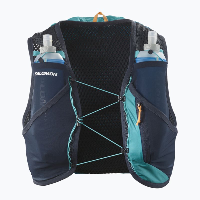 Bėgimo liemenė Salomon Active Skin 8 set tahitian tide/carbon