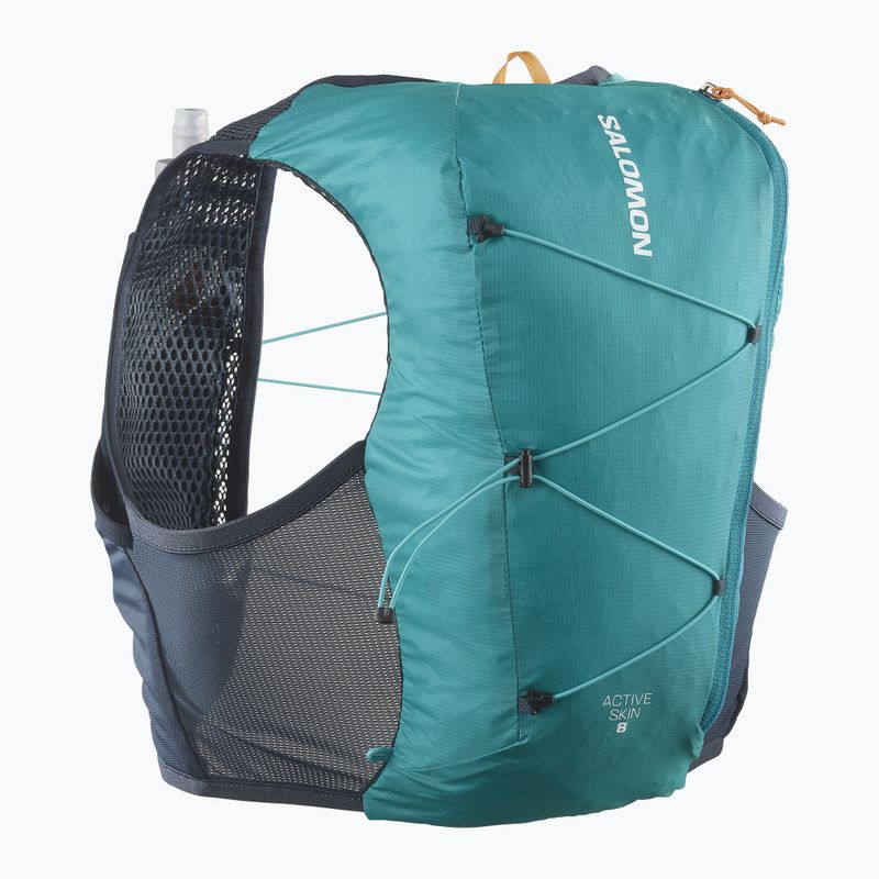 Bėgimo liemenė Salomon Active Skin 8 set tahitian tide/carbon 2