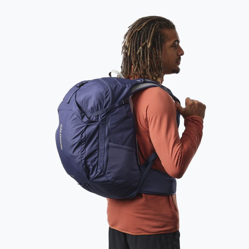 Turistinė kuprinė Salomon Trailblazer 30 l mazarine blue/ghost gray 3