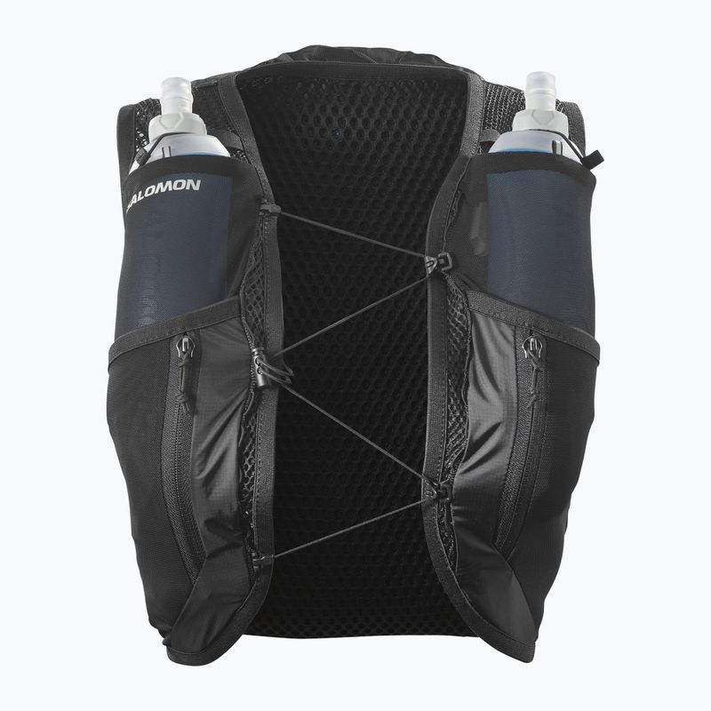 Moteriška bėgimo liemenė Salomon Active Skin 12 Set black/metal
