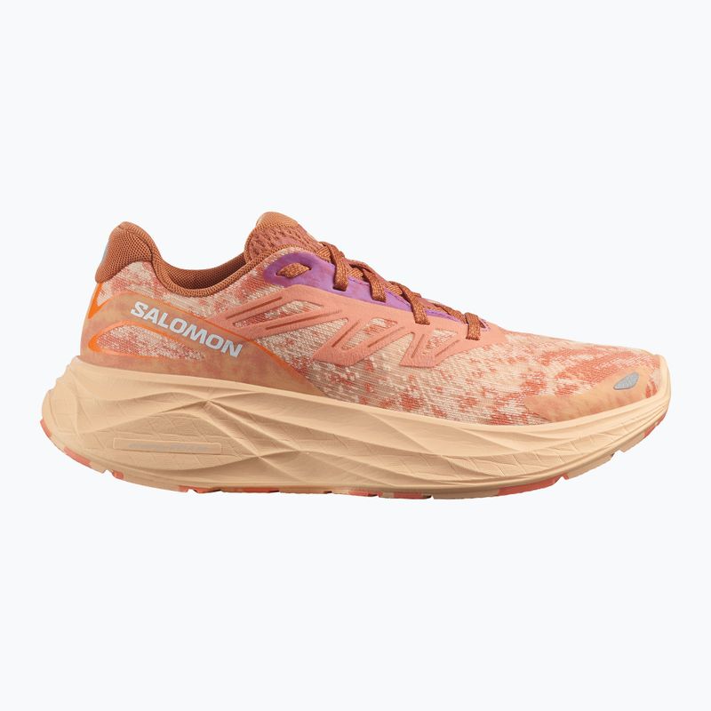 Moteriški bėgimo batai Salomon Aero Glide 2 spice route/peach quartz/fresh salmon 9