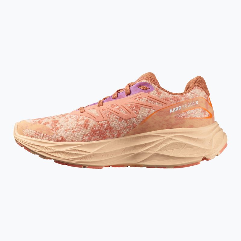 Moteriški bėgimo batai Salomon Aero Glide 2 spice route/peach quartz/fresh salmon 10