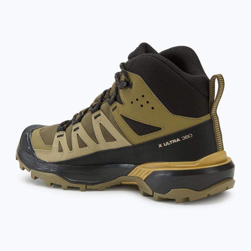 Vyriški žygio batai Salomon X Ultra 360 MID GTX olive night/slate green/southern moss 3