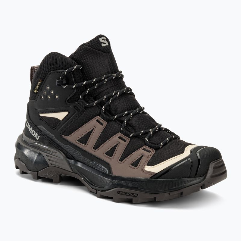 Moteriški turistiniai batai Salomon X Ultra 360 MID GTX black/plum kitten/shale