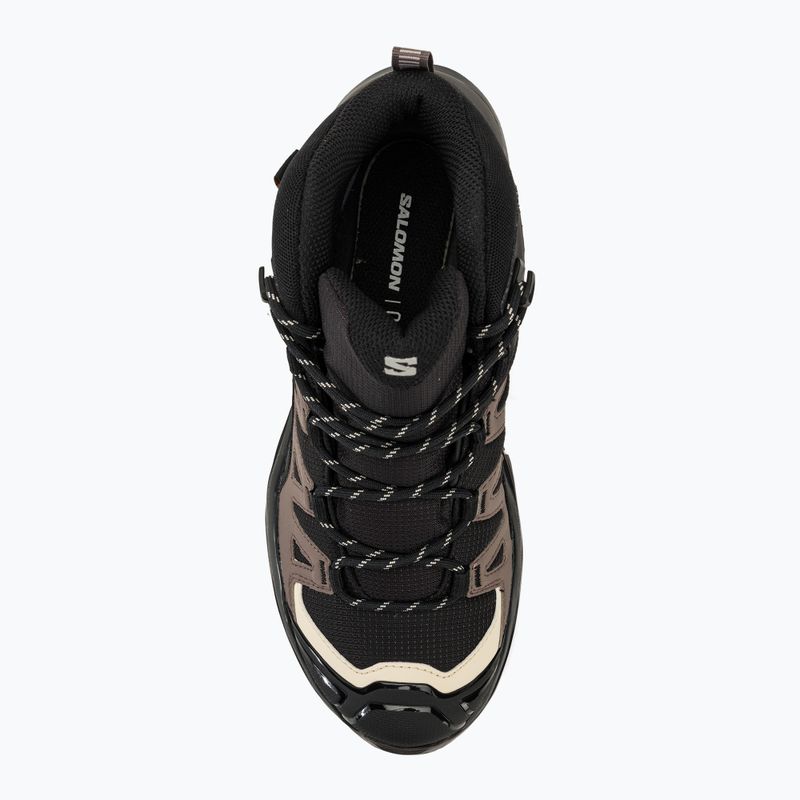 Moteriški turistiniai batai Salomon X Ultra 360 MID GTX black/plum kitten/shale 5