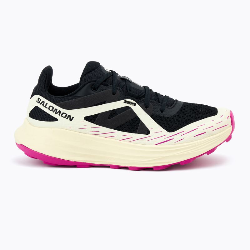 Moteriški bėgimo batai Salomon Ultra Flow black/transparent yellow/rose violet 2