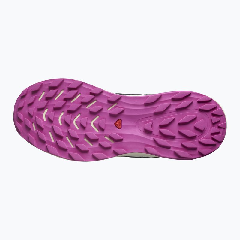 Moteriški bėgimo batai Salomon Ultra Flow black/transparent yellow/rose violet 12