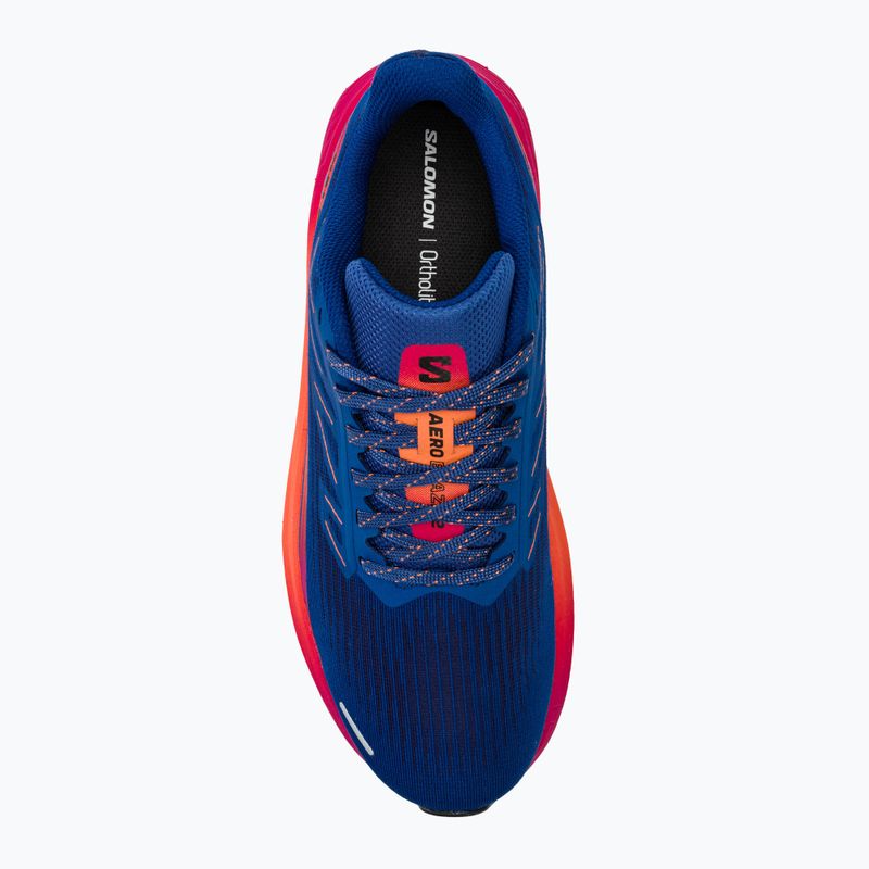 Vaikiški bėgimo batai Salomon Aero Blaze 2 dragon fire/vivacious/surf the web 7