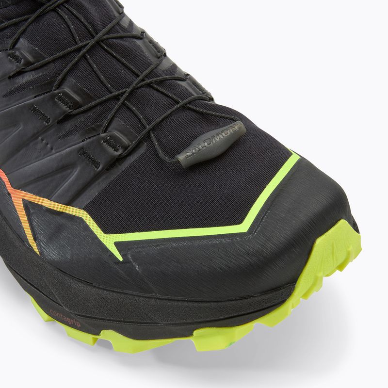 Vyriški bėgimo bateliai Salomon Thundercross GTX black/surf the web/safety yellow 7