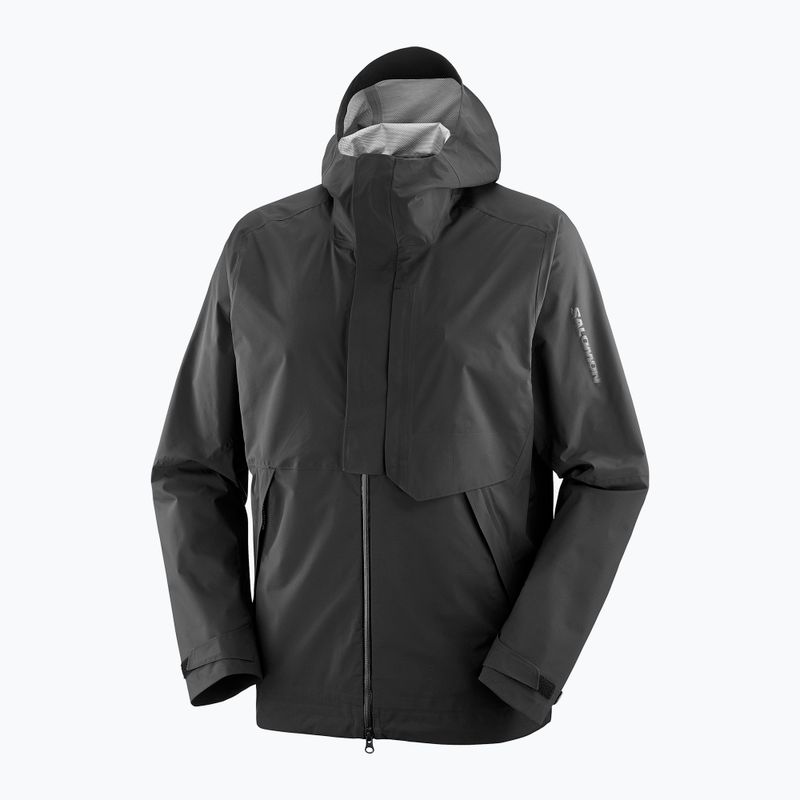 Vyriška lietaus striukė Salomon Outerpath Pro 2.5 l deep black 9