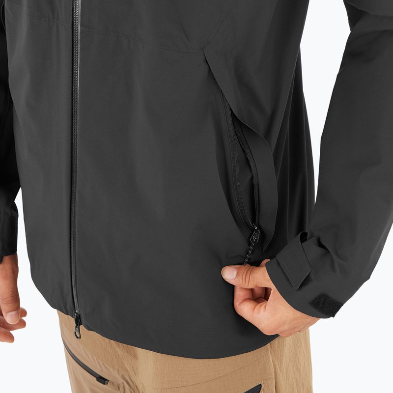 Vyriška striukė nuo vėjo Salomon Outerpath 2.5L deep black 5