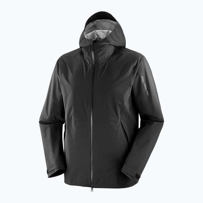 Vyriška striukė nuo vėjo Salomon Outerpath 2.5L deep black 7