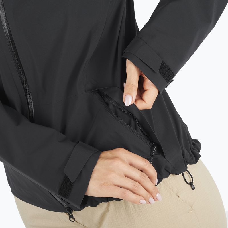 Moteriška striukė nuo vėjo Salomon Outerpath 2.5L deep black 6