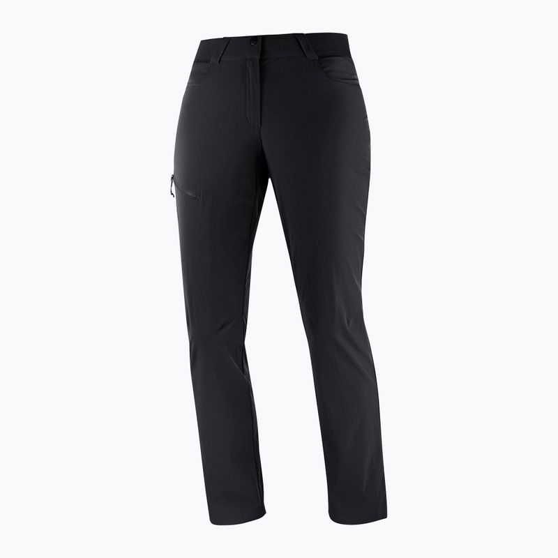 Moteriškos žygio kelnės Salomon Wayfarer deep black 6