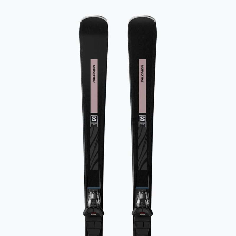 Moteriškos kalnų slidės Salomon S/Max N°8 + apkaustai M10 GW black/rose gold met. 4