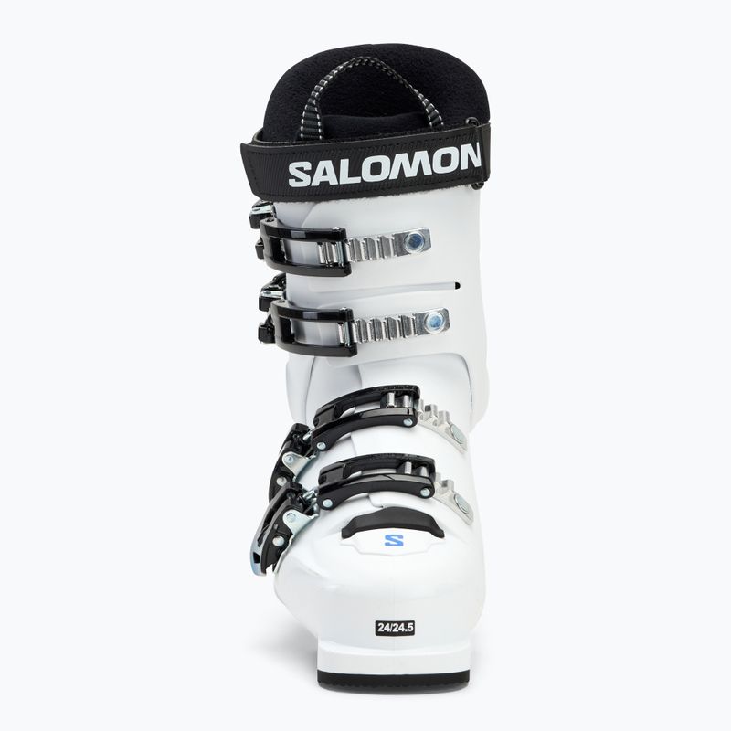 Vaikiški slidinėjimo batai Salomon S/Race 60T L Jr white/white/process blue 3