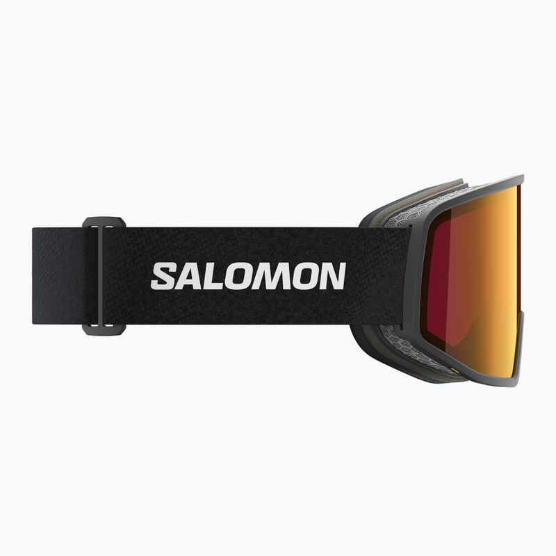 Slidinėjimo akiniai Salomon Sentry Pro OTG Sigma black/poppy red 4