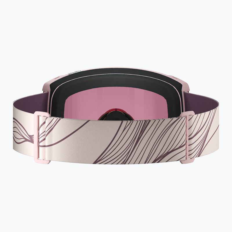 Slidinėjimo akiniai Salomon S/View heavenly pink/ml ruby 3