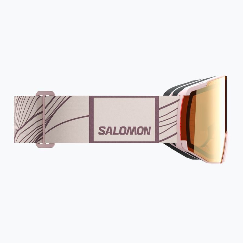 Slidinėjimo akiniai Salomon S/View heavenly pink/ml ruby 4