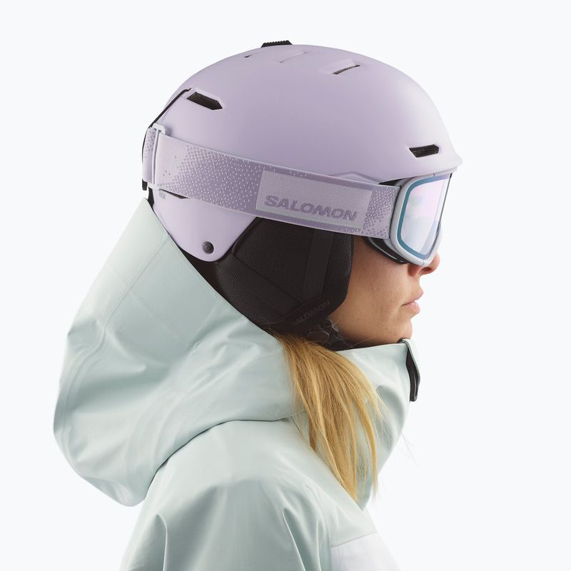 Slidinėjimo akiniai Salomon Aksium 2.0 S Photo evening haze/photo ml blue 6