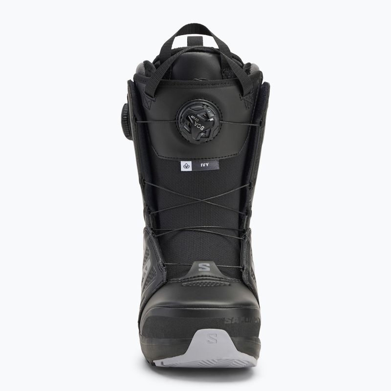 Moteriški snieglenčių batai Salomon Ivy Boa SJ Boa W black/black/lilac gray 3