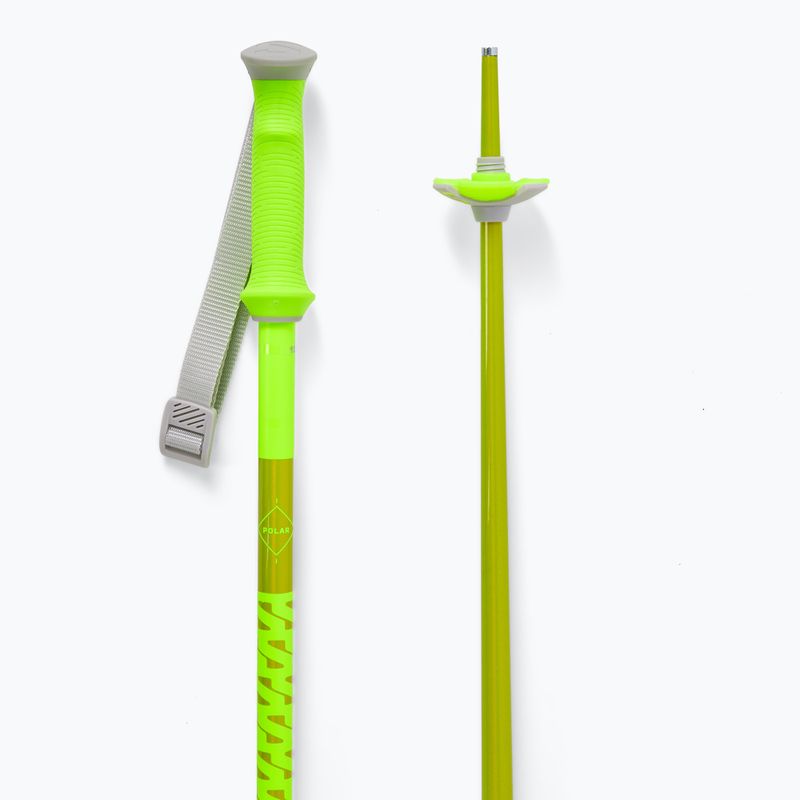 Slidinėjimo lazdos Salomon Polar neon yellow 3