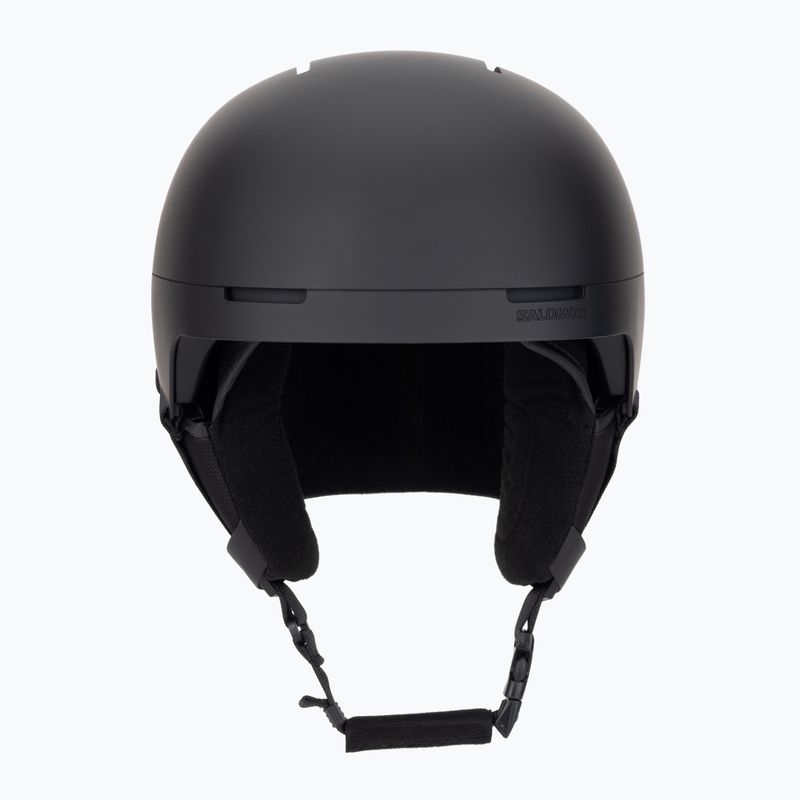 Slidinėjimo šalmas Salomon Brigade Round Fit black 2