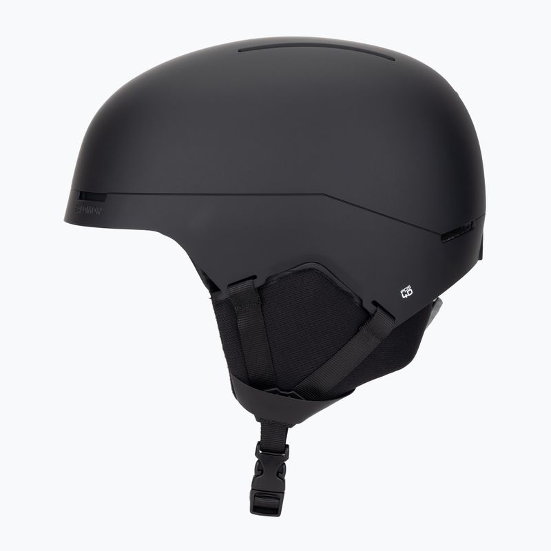 Slidinėjimo šalmas Salomon Brigade Round Fit black 3