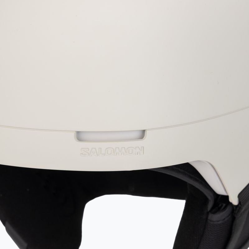 Slidinėjimo šalmas Salomon Brigade Round Fit rainy day 7