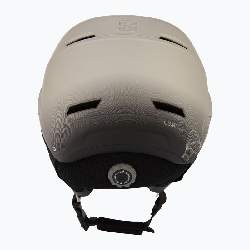 Slidinėjimo šalmas Salomon Osmo Pro Sigma Photo light bronze met/black/poppy red 3