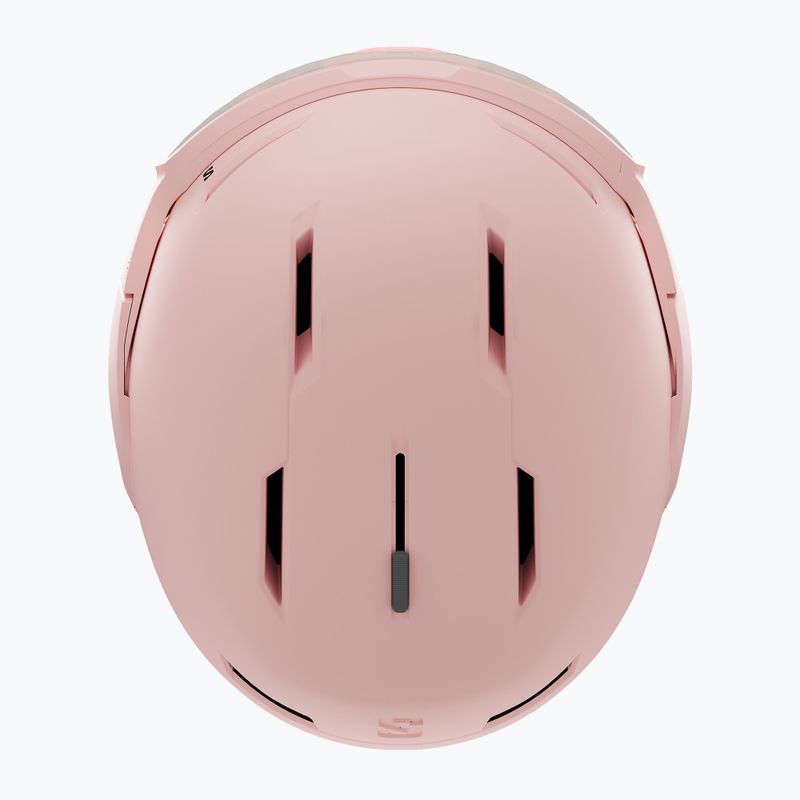 Slidinėjimo šalmas Salomon Osmo heavenly pink/black/flash tonic orange 5