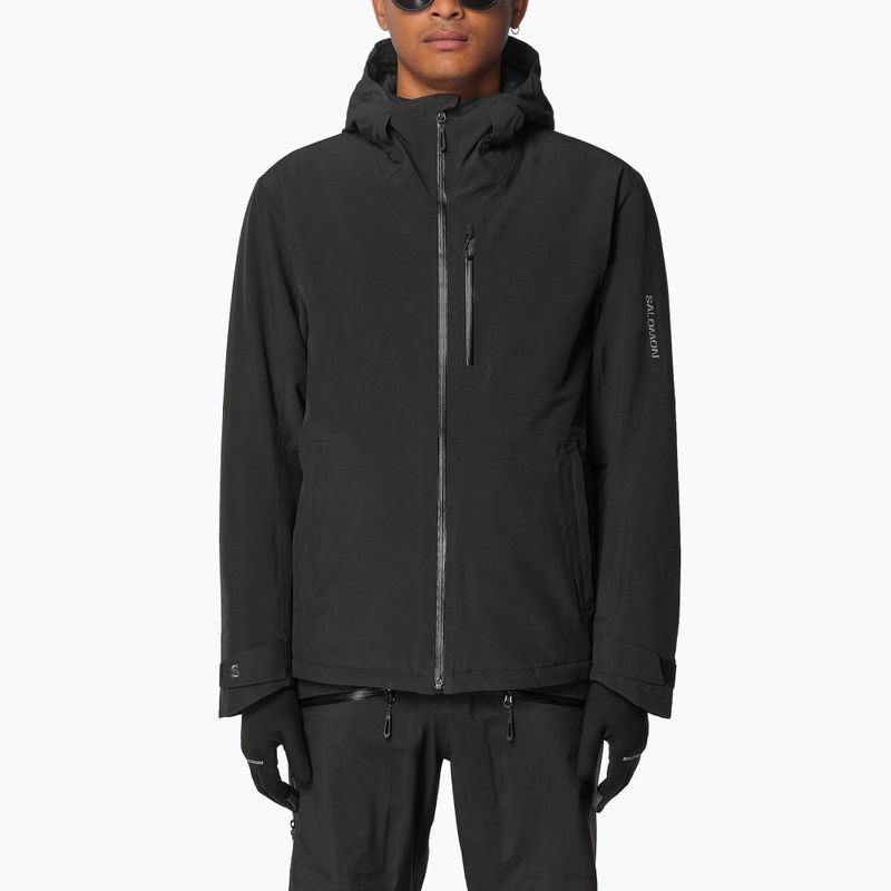 Vyriška slidinėjimo striukė Salomon Highland deep black