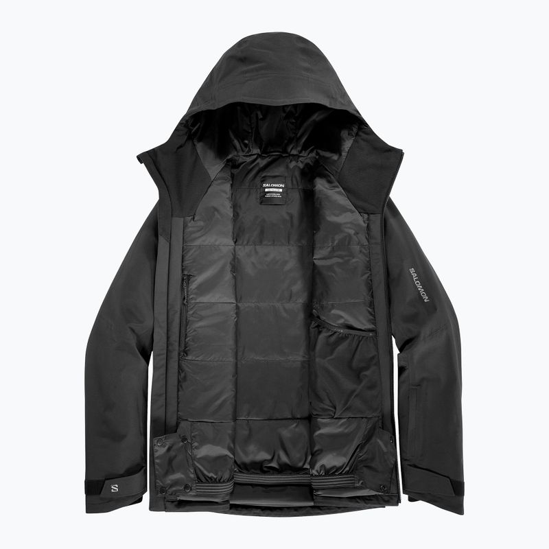 Vyriška slidinėjimo striukė Salomon Highland deep black 8