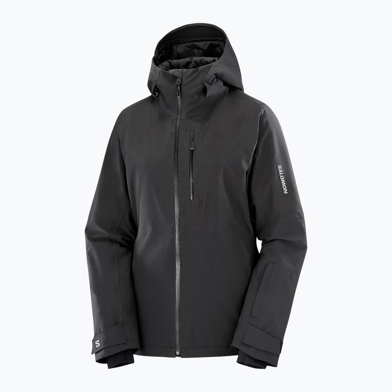 Moteriška slidinėjimo striukė Salomon Highland deep black 4