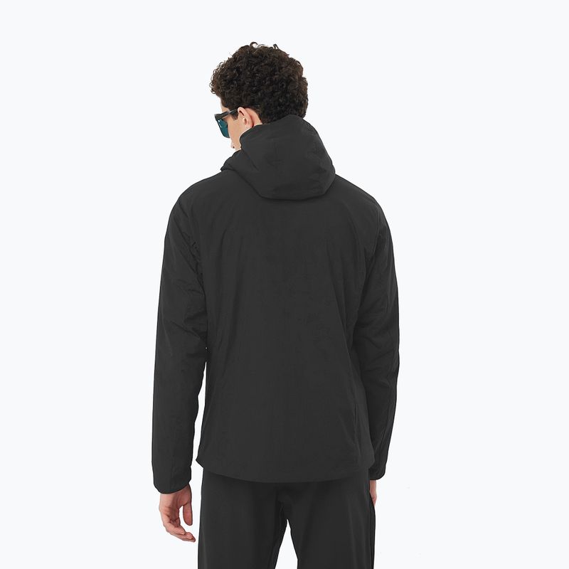 Vyriška hibridinė striukė Salomon Mountain Flex deep black 2