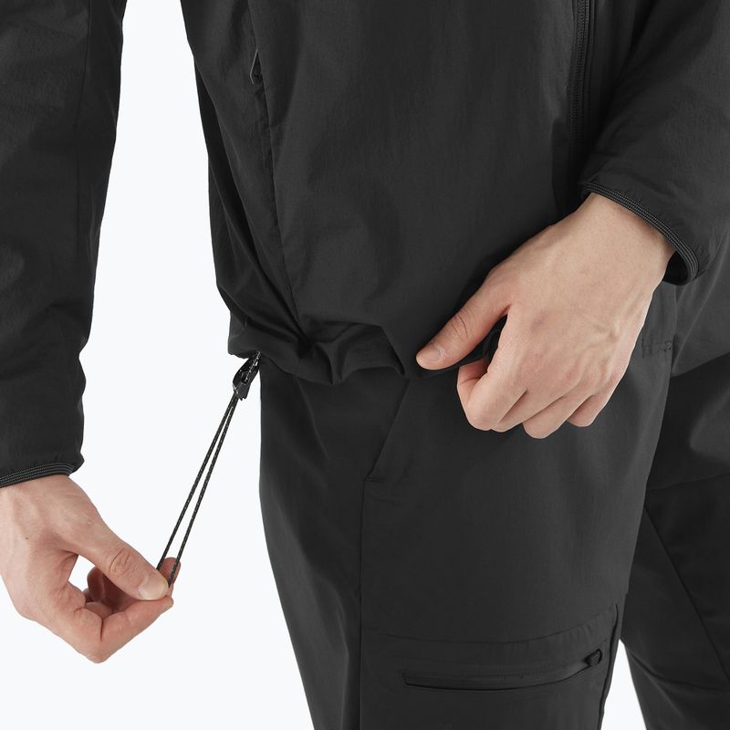 Vyriška pašiltinta striukė Salomon Mountain Flex deep black 6